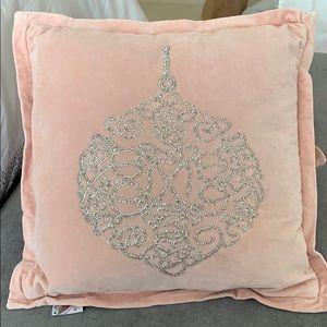 Blush Pink Ornament Pillows (Pair)